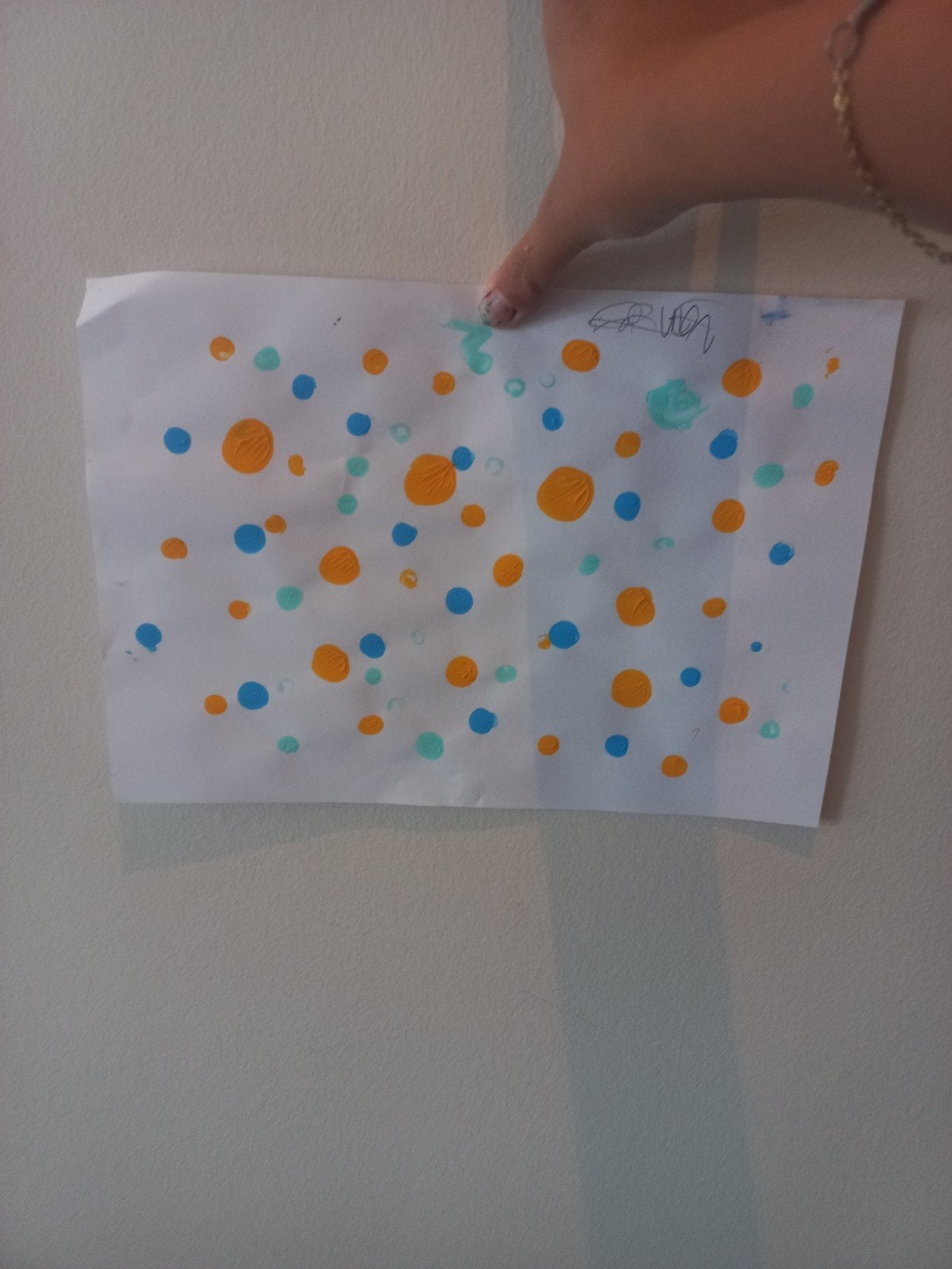 handgemaakte schilderij, Abstract, Handgemaakt, Nieuw, Meerkleurig