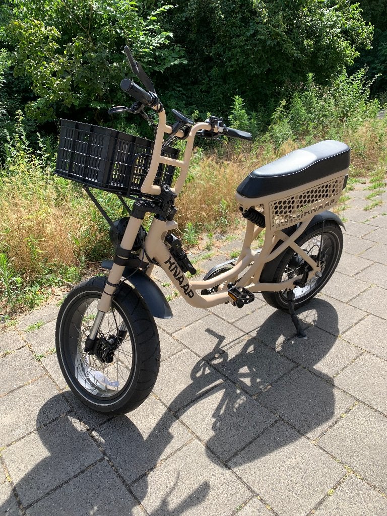 Te koop: Zandkleurige Knaap Lon Fatbike., Ophalen, Zo goed als nieuw, Overige merken
