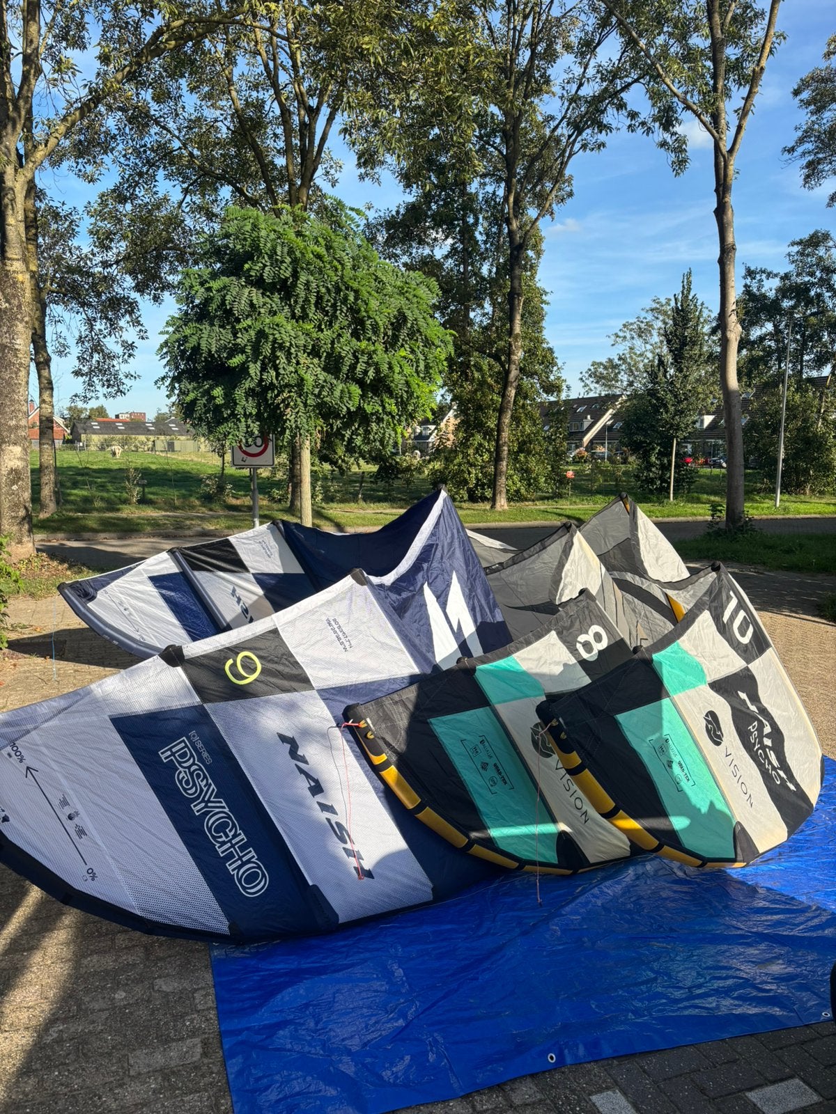 9m Naish Psycho Q 2026 Series, Watersport en Boten, Geen board, Ophalen of Verzenden, Gebruikt, 9 m²