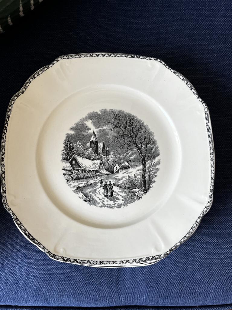 servies, Huis en Inrichting, Keuken | Servies, Ophalen, Zo goed als nieuw, Bord(en), Overige stijlen