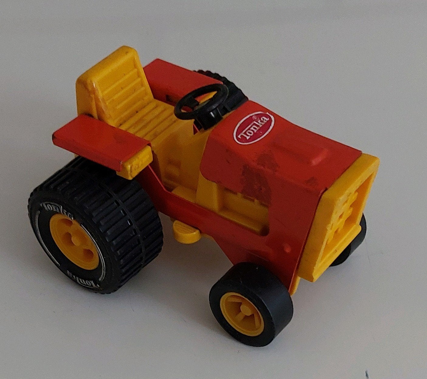 Vintage Tonka tractor uit de jaren 70, Ophalen of Verzenden, Gebruikt