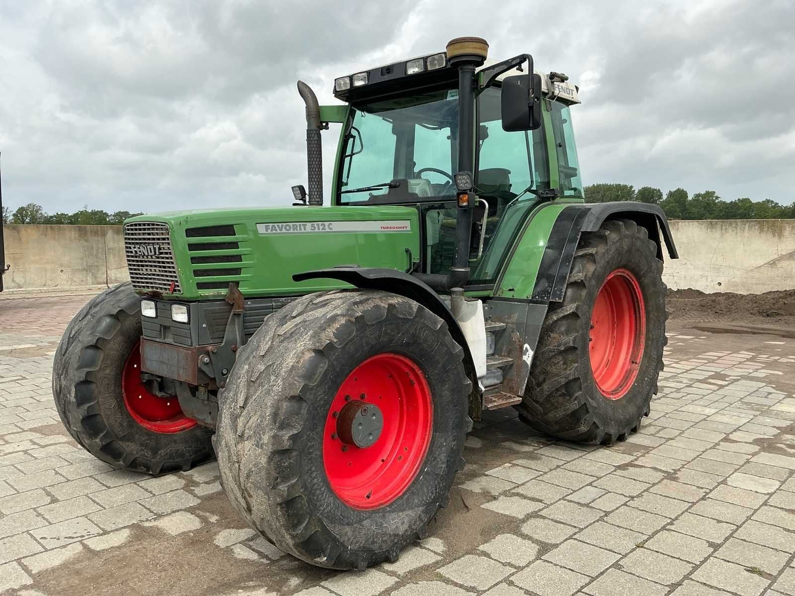 1998 Fendt 512 C Favorit Vierwielaangedreven landbouwtractor, Gebruikt, Fendt