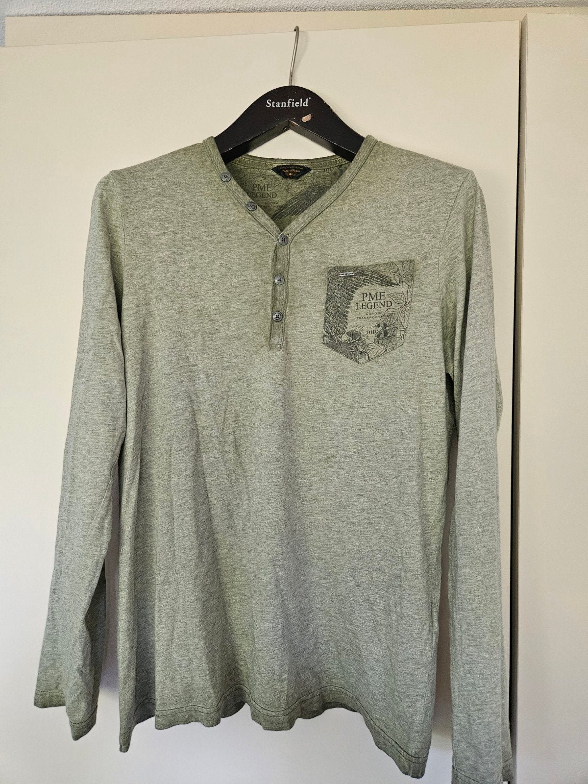 PME Legend T-shirt lange mouwen M €19.95, Overige kleuren, Zo goed als nieuw, Pme Legend, Verzenden