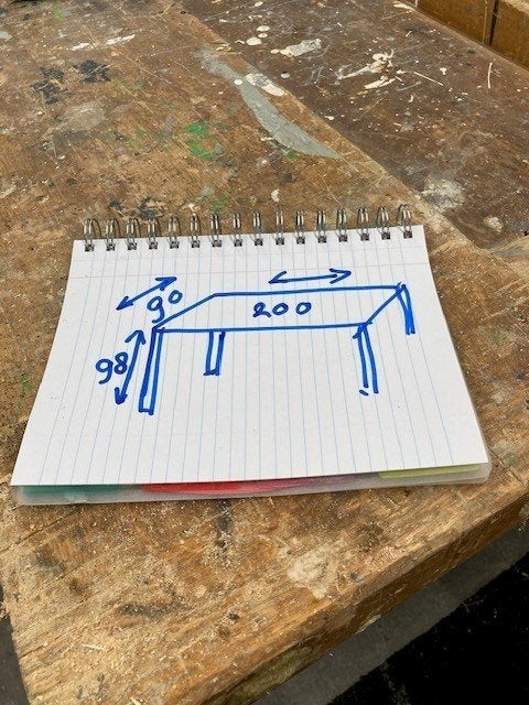 Foto 6 van werkbank / site tafel