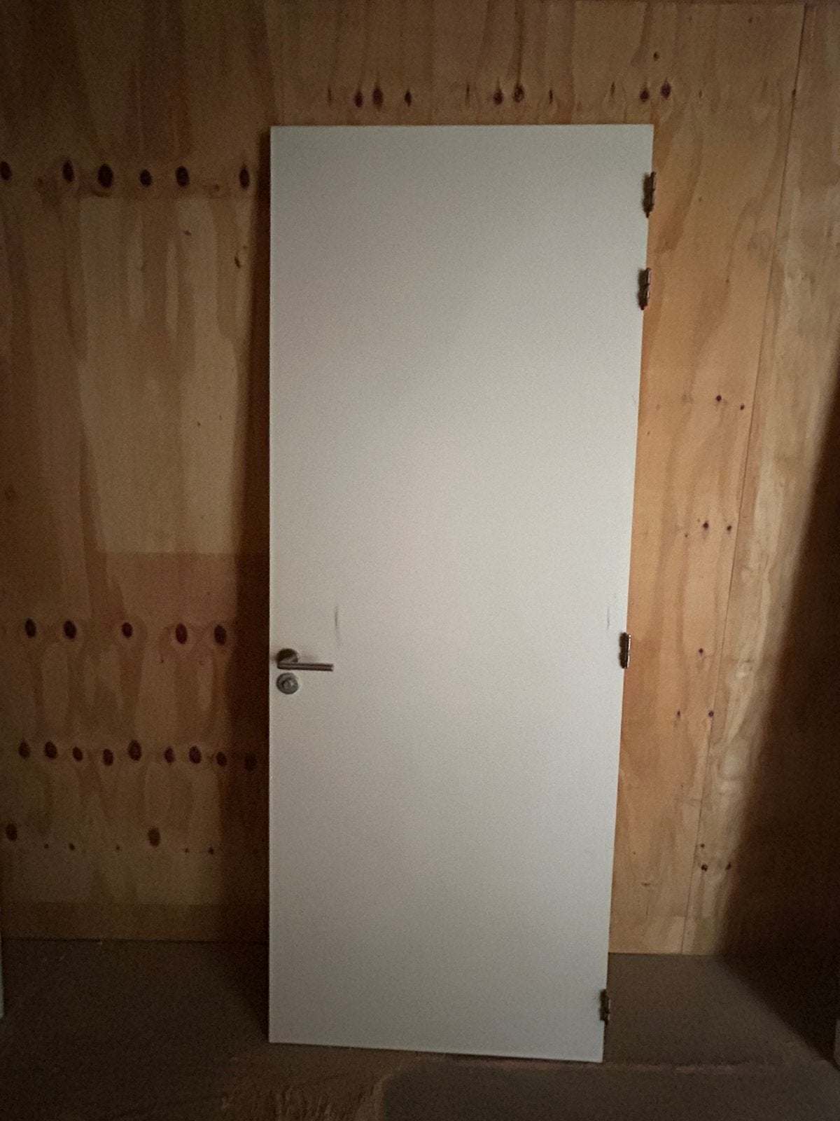 Binnendeur met kozijn, Ophalen, Gebruikt, 80 tot 100 cm, 215 cm of meer