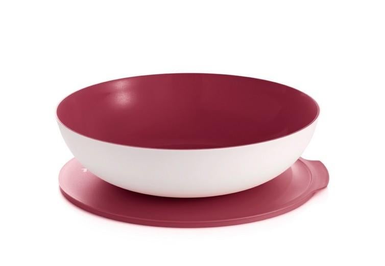 Tupperware Allegra Kom 740ml Bordeauxrood Nieuw, Ophalen of Verzenden, Nieuw, Rood, Bak of Kom