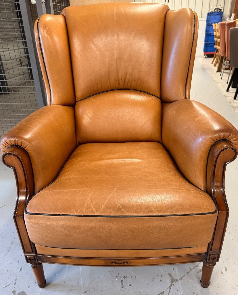 Art Deco Schapenleren fauteuil Gedelux Made in Holland, Huis en Inrichting, Fauteuils, Gebruikt, 75 tot 100 cm, 50 tot 75 cm, Ophalen