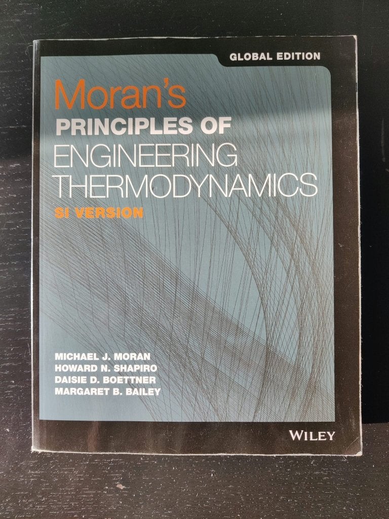 Moran's Principles of Engineering Thermodynamics, Ophalen, Beta, Zo goed als nieuw, WO