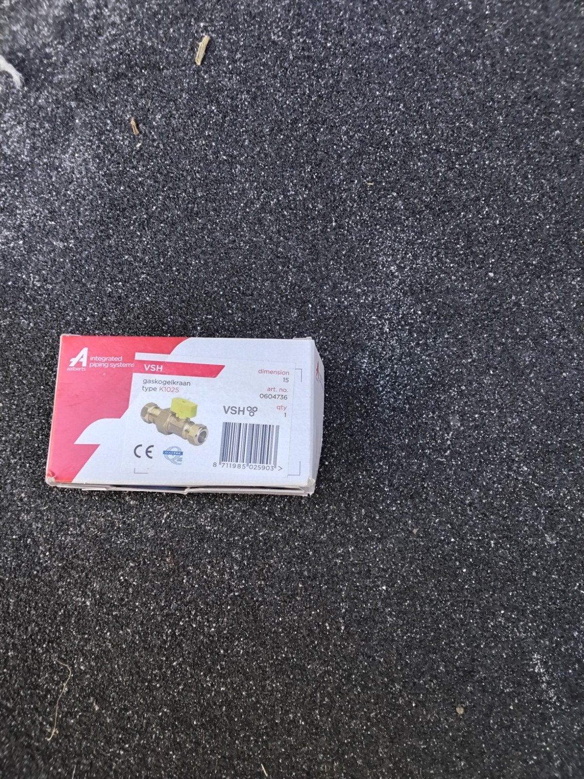 VSH Gaskogelkraan Type K1025 - Nieuw in verpakking, Ophalen, Nieuw, Overige typen
