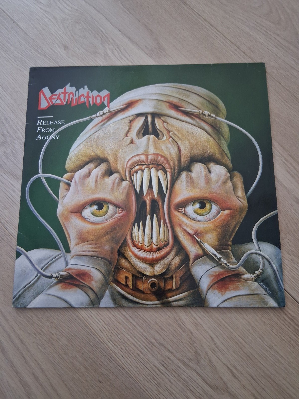 Destruction - Release From Agony LP (Thrash Metal Vinyl), Cd's en Dvd's, Cd's | Hardrock en Metal, Ophalen of Verzenden, Gebruikt