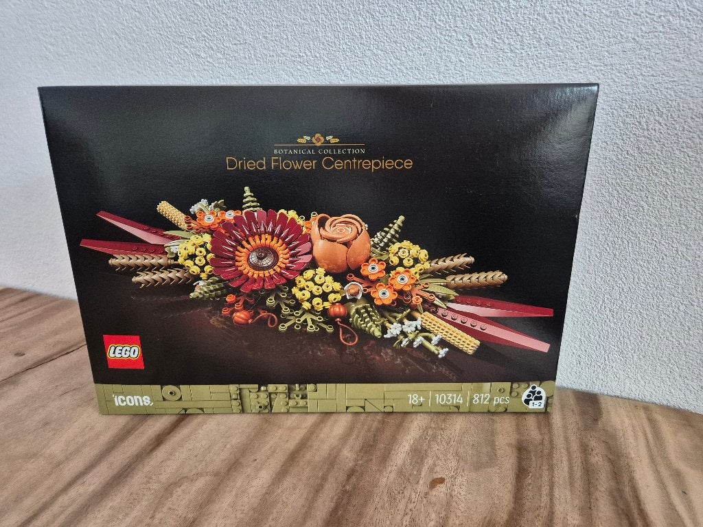 Lego Botanical 10314 Bloemstuk met gedroogde bloemen nieuw, Lego, Lego, Nieuw, Ophalen of Verzenden