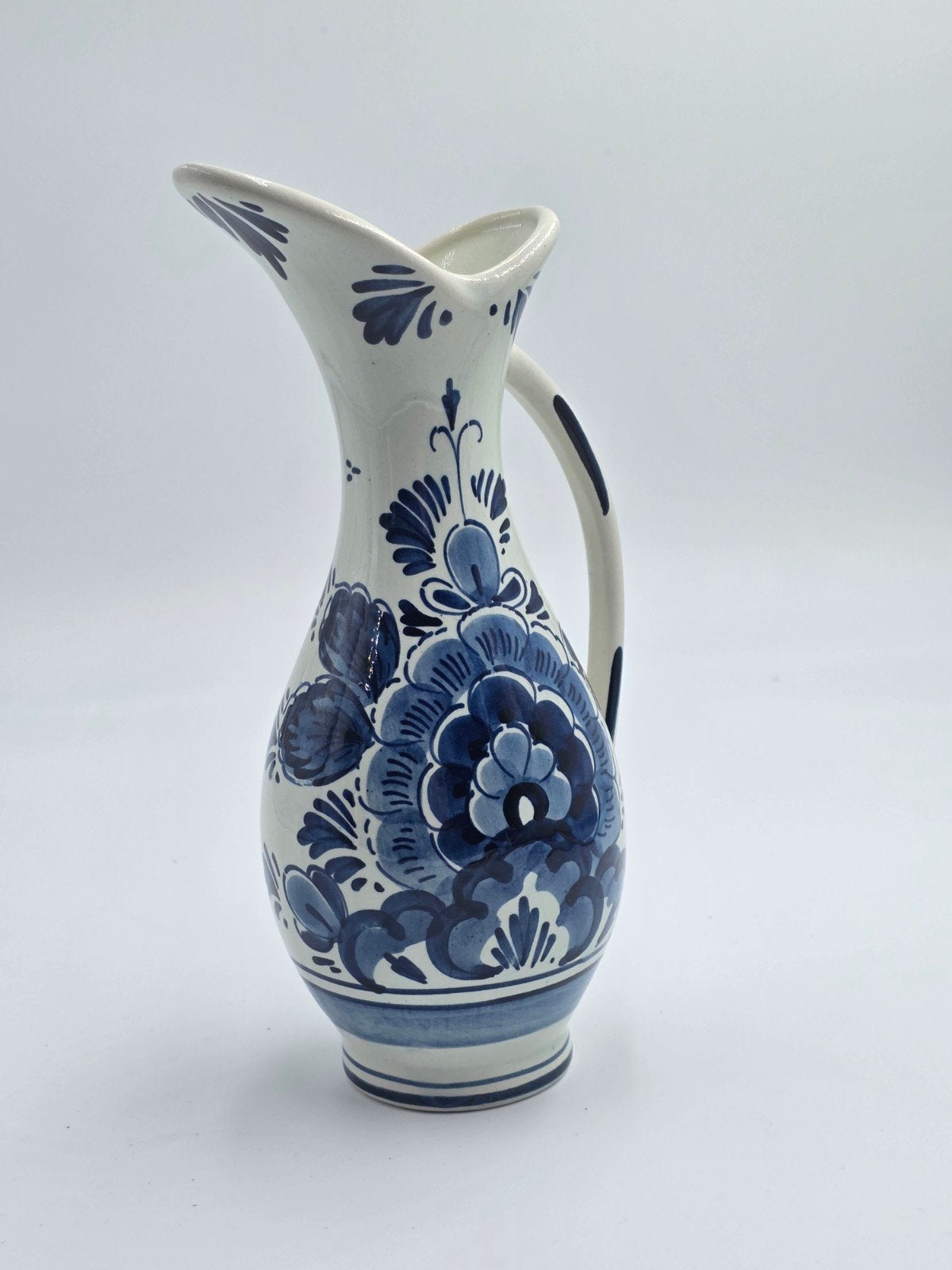 Prachtige Authentieke Delfts Blauwe Schenkkan - Handpainted, Verzenden