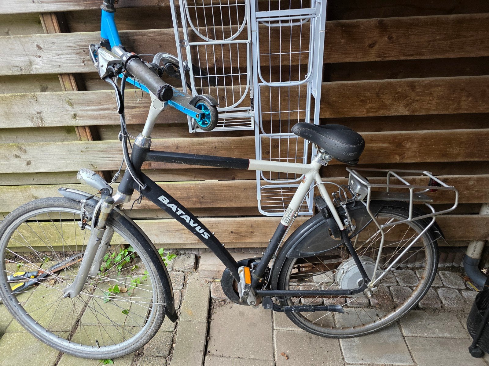 Heren fiets, Fietsen en Brommers, 65 cm of meer, Ophalen of Verzenden, Gebruikt, Batavus