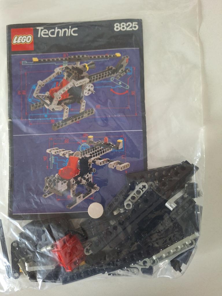 Lego Technic 8825 Helikopter met instructies, Ophalen of Verzenden, Gebruikt