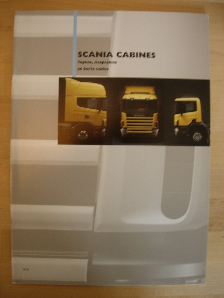 Scania Cabine Brochure 1996 – 144 124 114 94, Ophalen of Verzenden, Zo goed als nieuw, Overige merken, Scania