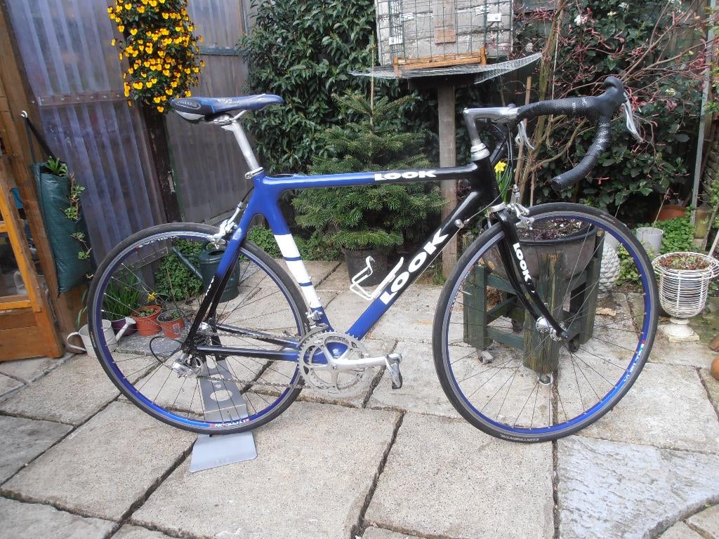 Look  Carbon racefiets 55 cm  Campagnolo, Fietsen en Brommers, Fietsen | Racefietsen, Carbon, 15 tot 20 versnellingen, 53 tot 57 cm