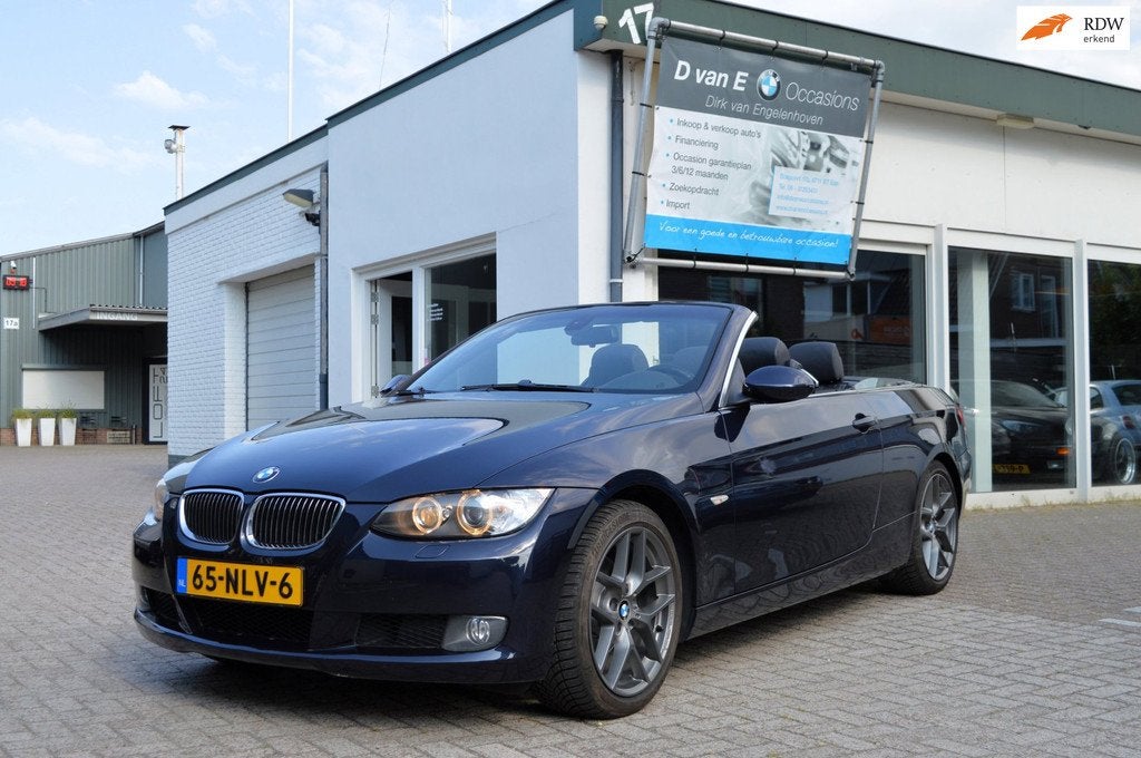 BMW 3-serie Cabrio 328i technisch top, geen olieverbruik, ge, Auto's, Achterwielaandrijving, Gebruikt, Zwart, Overige carrosserieën