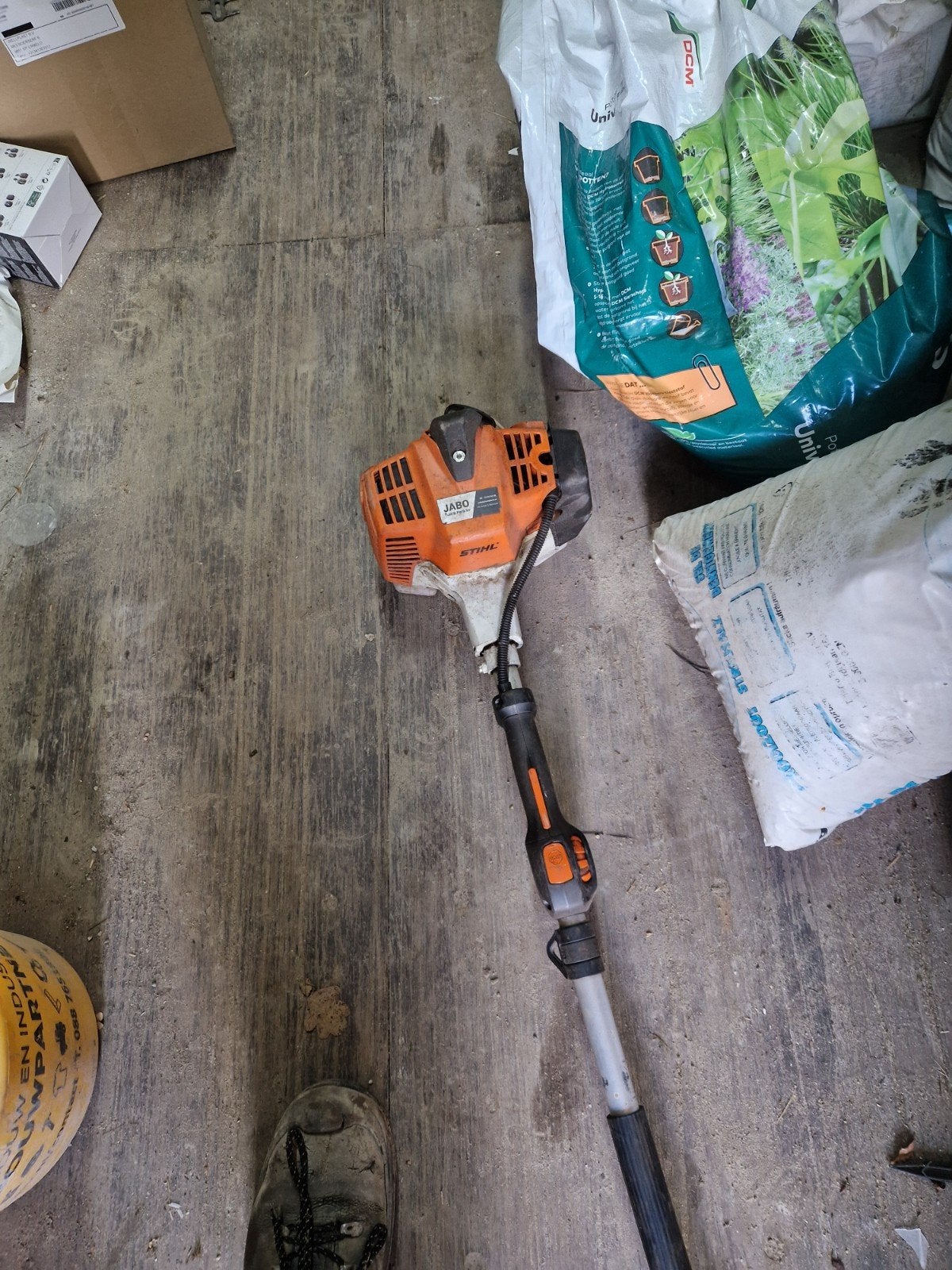 Stihl HL 94 C-E Stokheggenschaar - onderdelen, Ophalen, Gebruikt, Benzine, Stihl