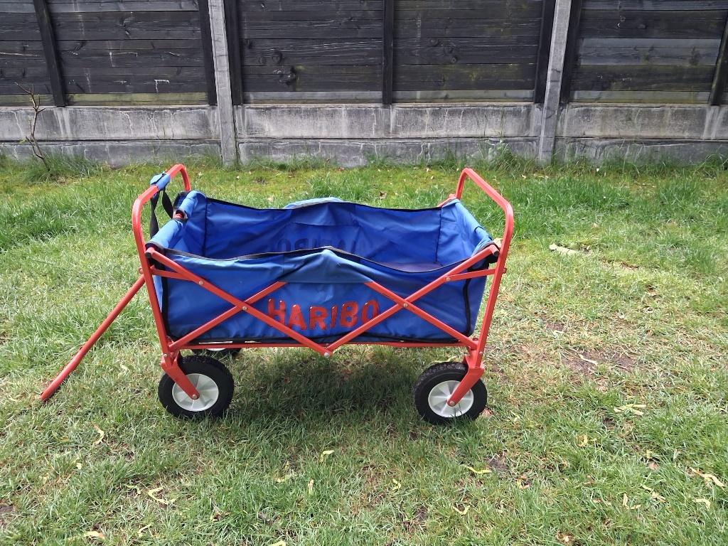Bolderkar met twee zwenkvoorwielen (inklapbaar), Caravans en Kamperen, Bolderkarren, Ophalen, Opvouwbaar, Nieuw