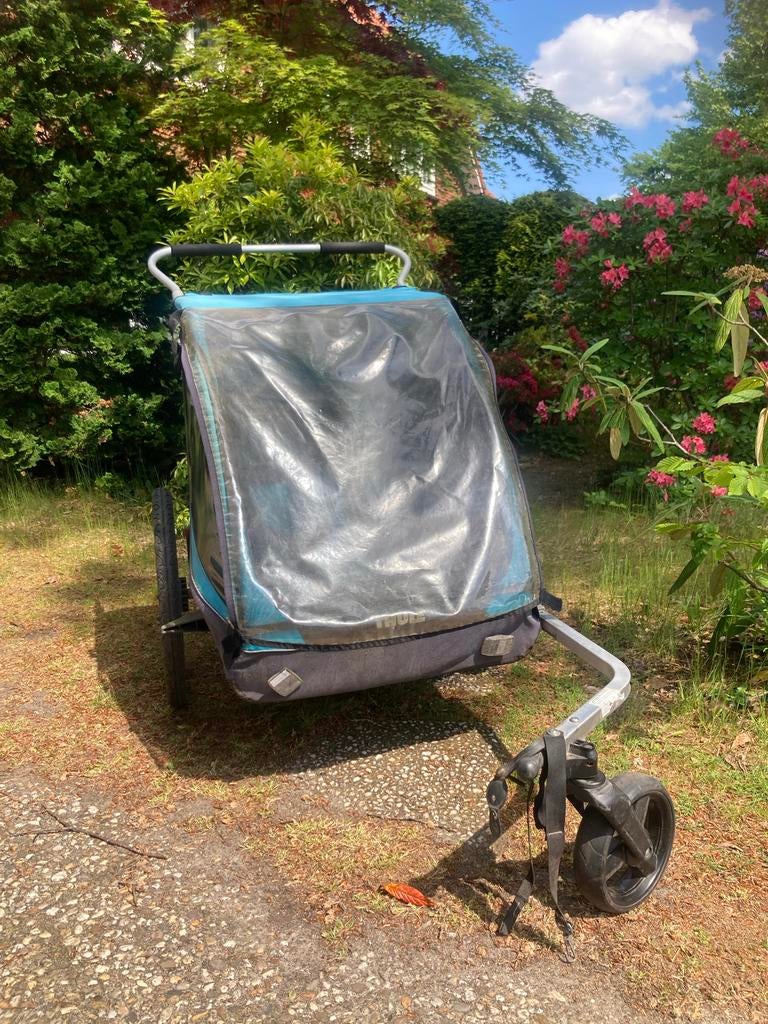 Thule fietskar/kinderwagen - Gebruikt, Fietsen en Brommers, Ophalen, Gebruikt, Kinderkar, 20 tot 40 kg
