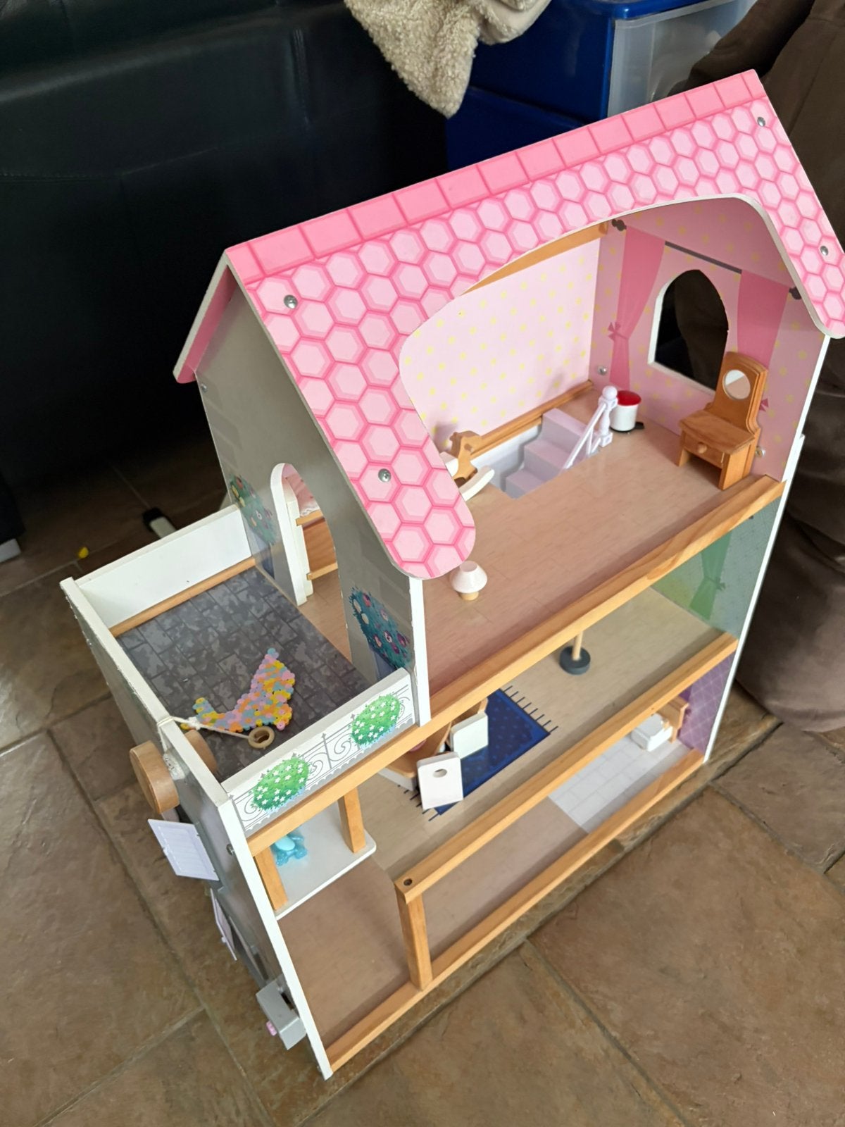 Poppenhuis, Ophalen of Verzenden, Zo goed als nieuw, Poppenhuis