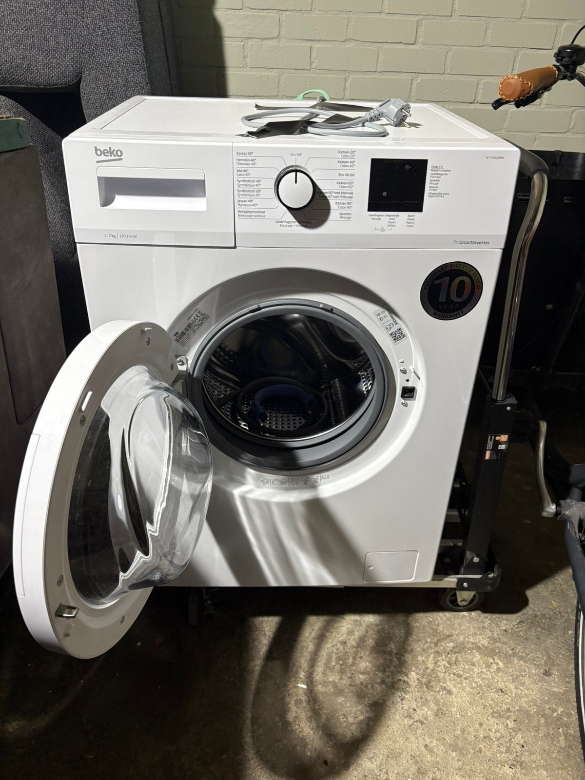 BEKO wasmachine., Witgoed en Apparatuur, Wasmachines, Ophalen, Gebruikt, 85 tot 90 cm, 1200 tot 1600 toeren