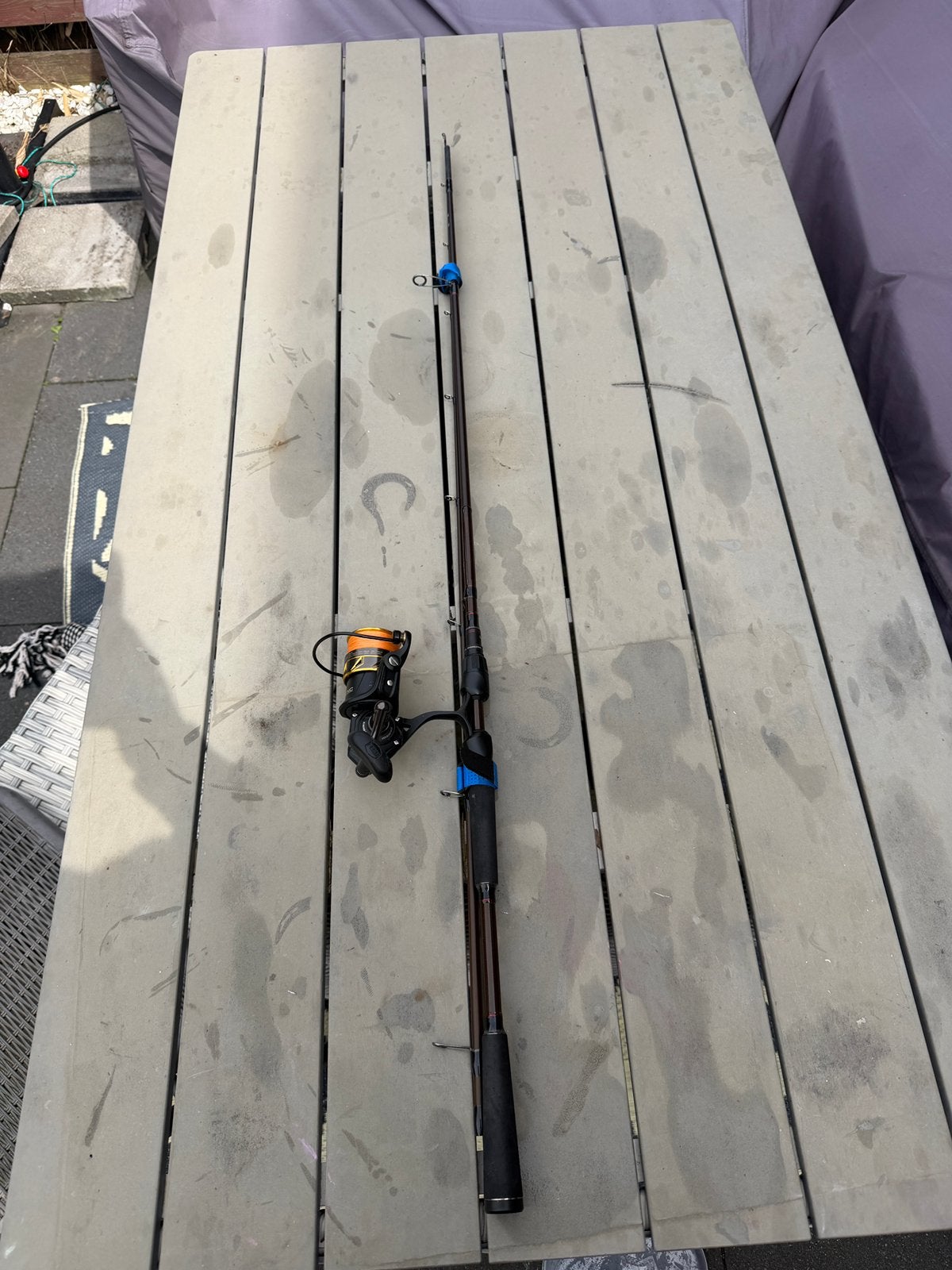 Westin w4 finnes shad 225cm 12-38g met Penn battle III 3000, Watersport en Boten, Ophalen of Verzenden, Nieuw, Werphengel