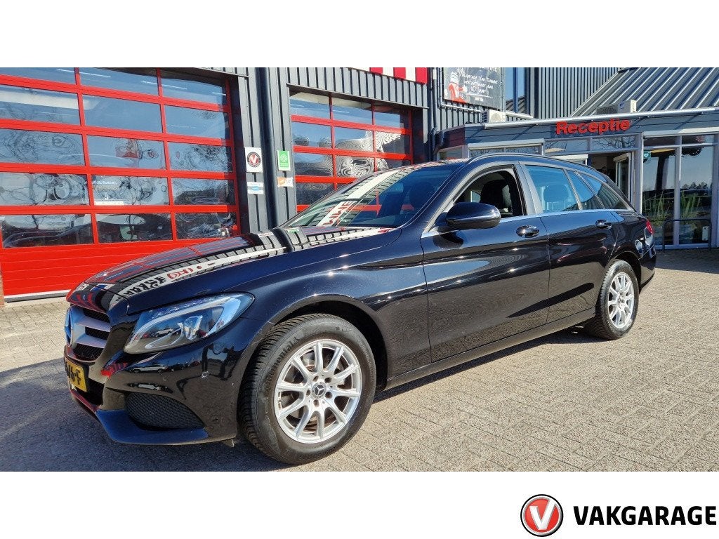 Mercedes-Benz C-Klasse Estate Chigue 160 Premium (bj 2017), Auto's, Keurmerk '100% Onderhouden', Achterwielaandrijving, 4 cilinders
