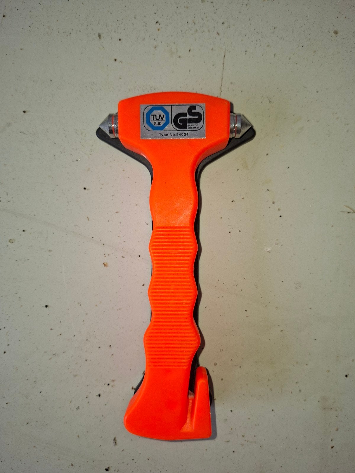 Noodhamer / Veiligheidshamer voor auto - Oranje, Auto diversen, Auto-accessoires, Ophalen, Nieuw