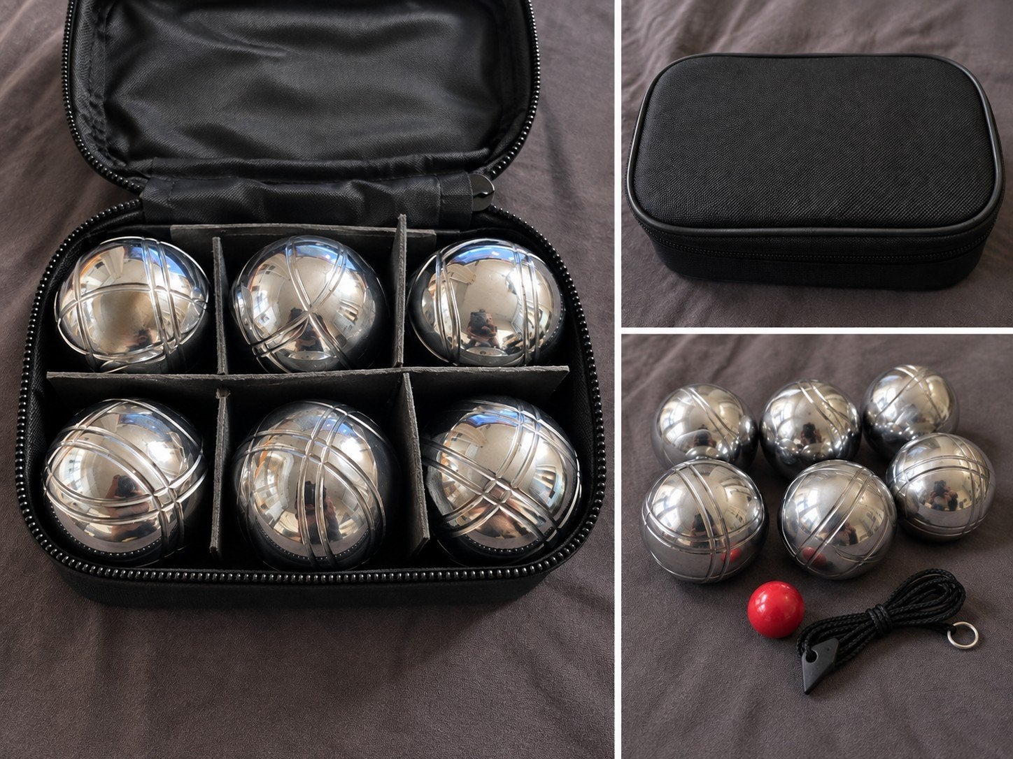 Jeu de Boules Set – 6 Metalen Ballen + Tas, Ophalen of Verzenden