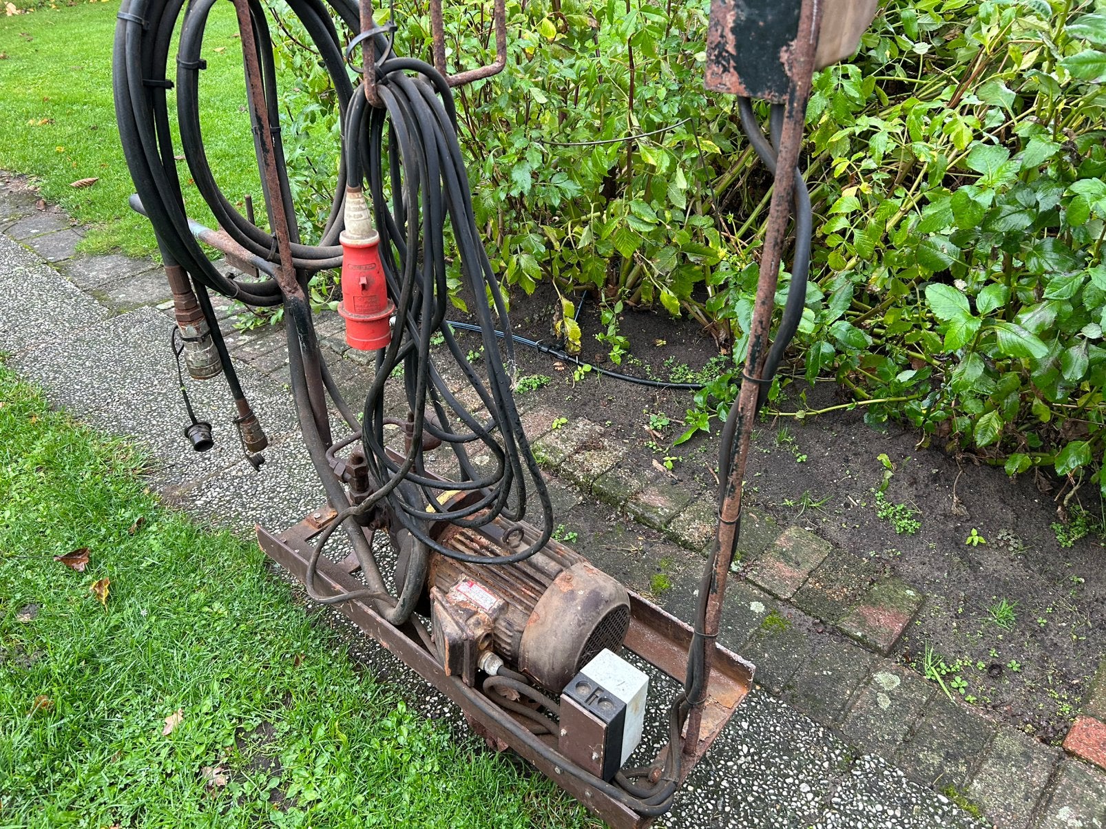 Te koop 380 volt motor incl hydraulische pomp, Ophalen of Verzenden