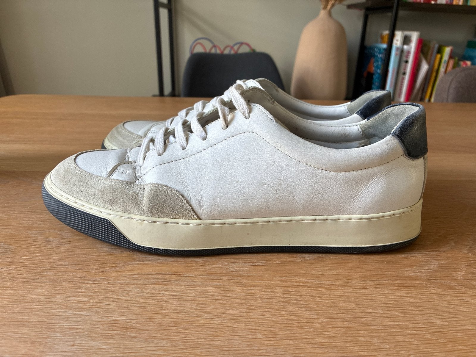 No Label sneakers - Maat 43, Ophalen of Verzenden, Gedragen, Wit, Sneakers of Gympen