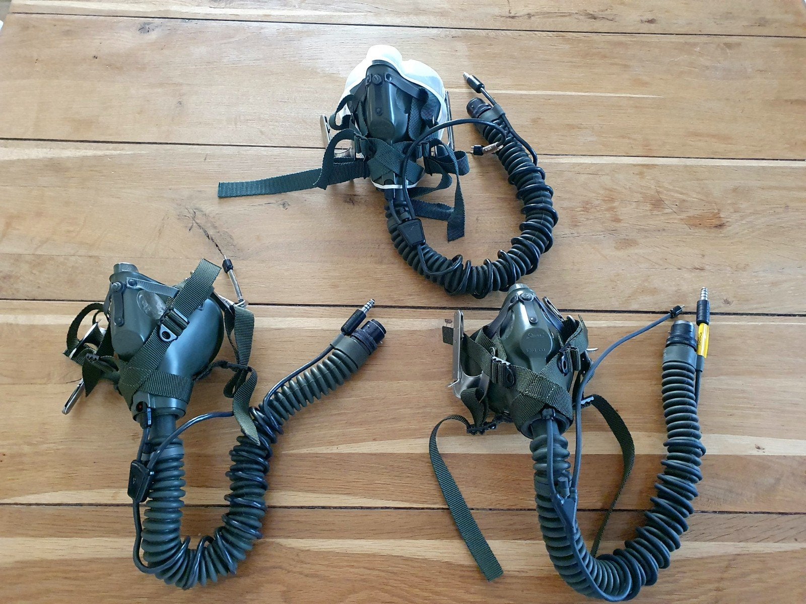 MBU-5 oxigen mask., Ophalen of Verzenden, Landmacht, Nederland, Embleem of Badge