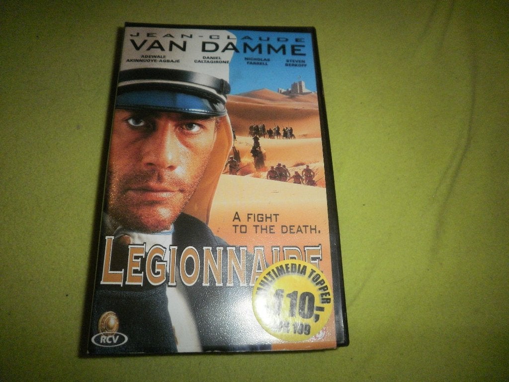 LEGIONAIRRE! Aktie met Jean Claude van Damme Op VIDEO!, Vanaf 16 jaar, Verzenden, Zo goed als nieuw, Actie en Avontuur