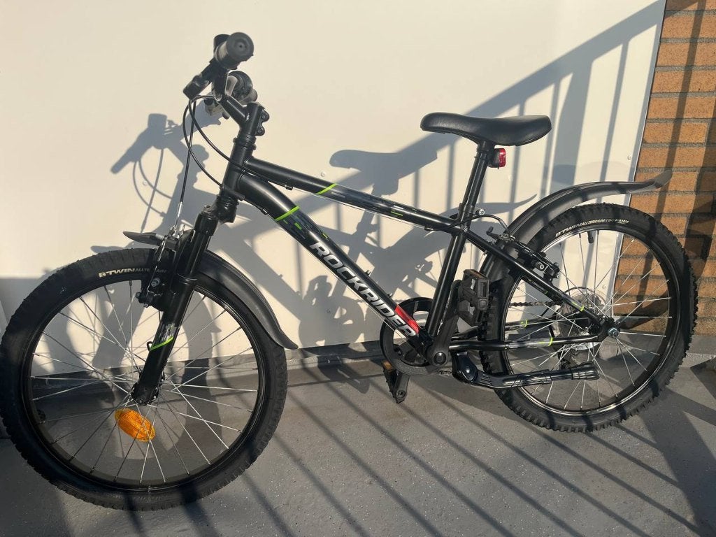 ROCKRIDER ST 500 Mountainbike 20 inch  6-9 jaar zwart