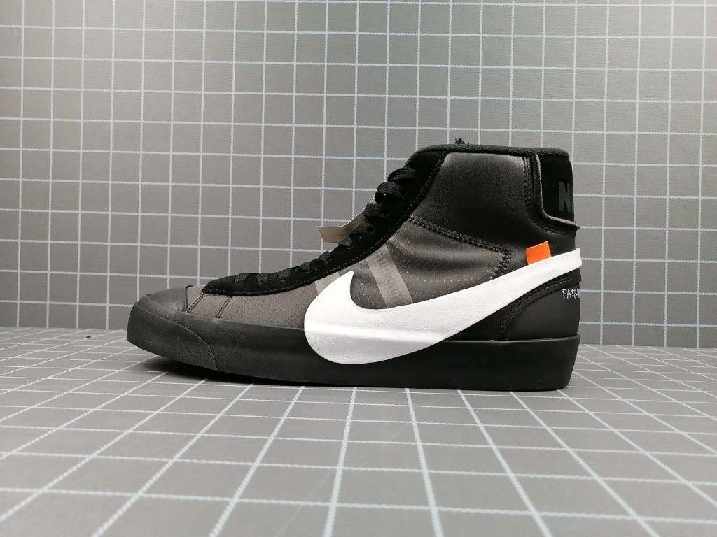 Nike Blazer Mid | Off-White Grim Reaper, Kleding | Heren, Schoenen, Zwart, Nike, Nieuw, Ophalen of Verzenden