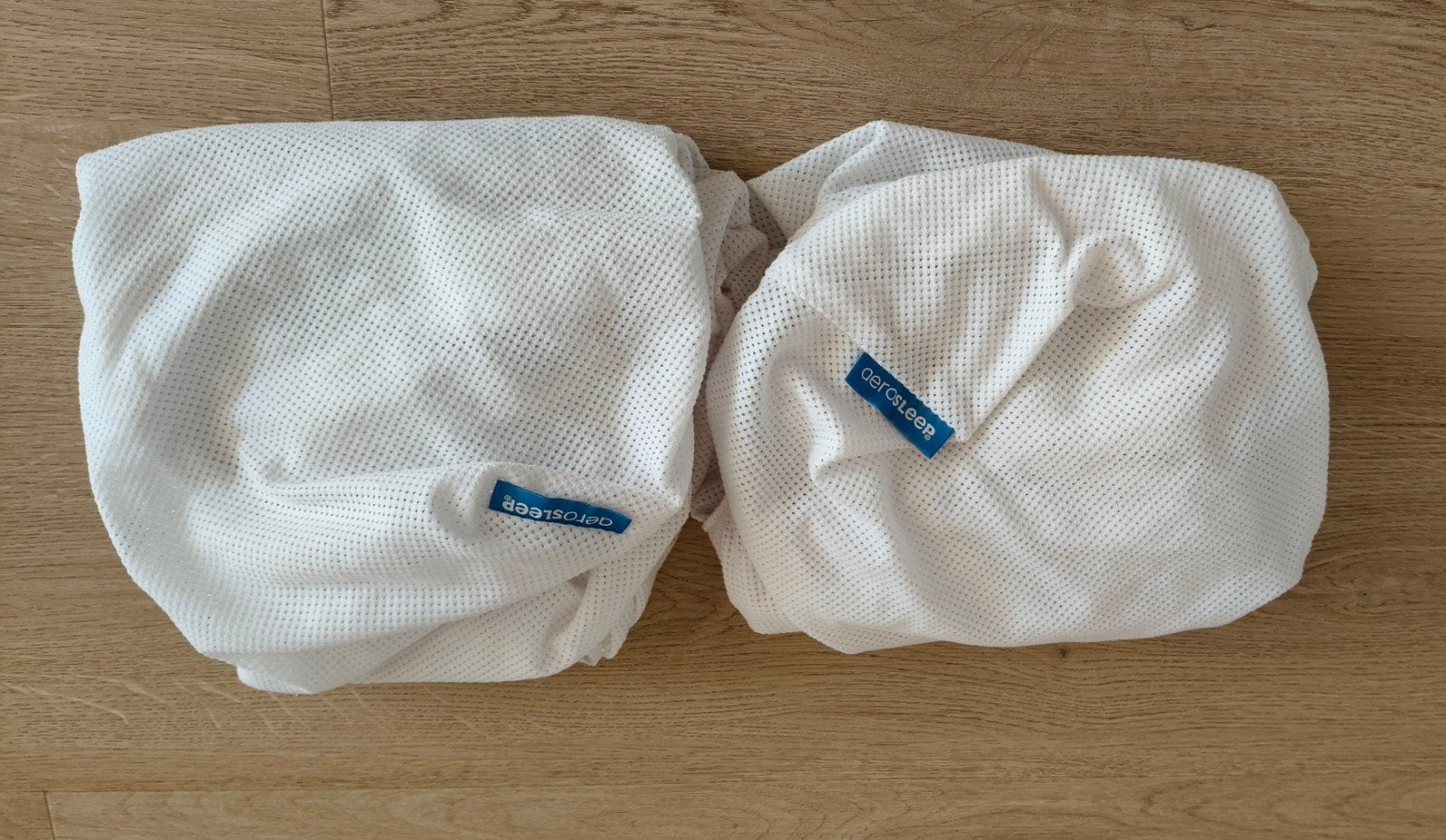 Twee Aerosleep hoeslakens voor ledikant, Kinderen en Baby's, Gebruikt, Jongetje of Meisje, Ophalen of Verzenden, Aerosleep