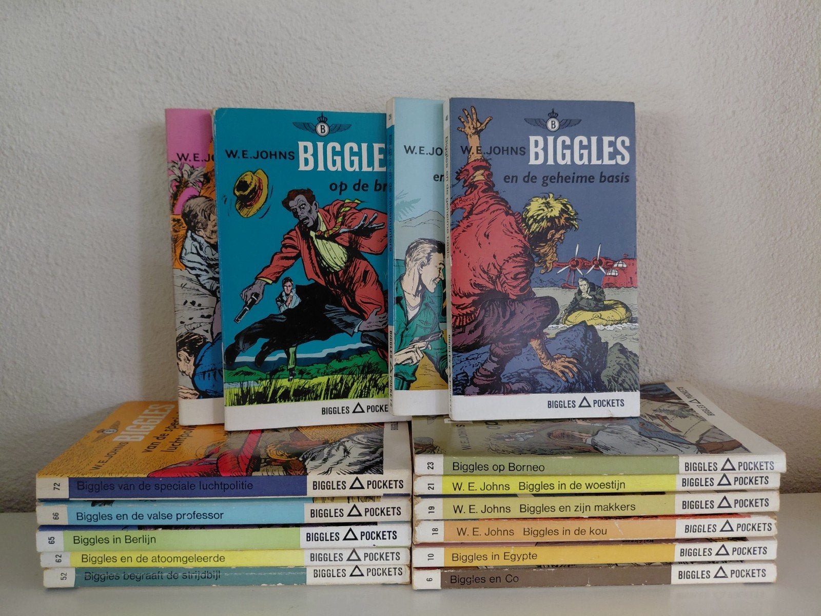 Biggles Pockets Boeken - W.E. Johns, Boeken, Ophalen, Gelezen, W.E. Johns