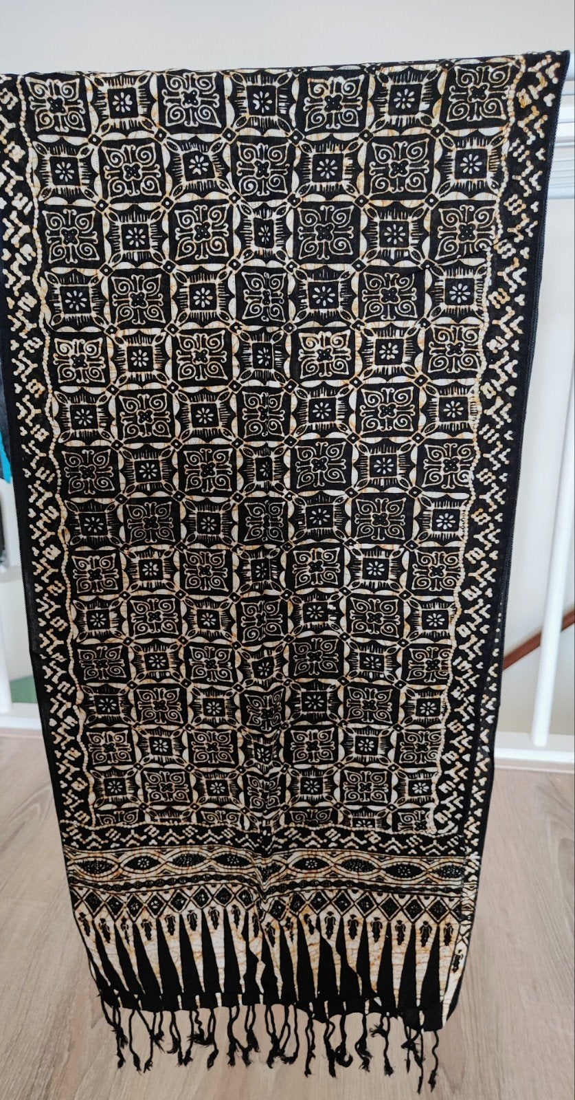 batik sjaal, Verzenden, Zo goed als nieuw