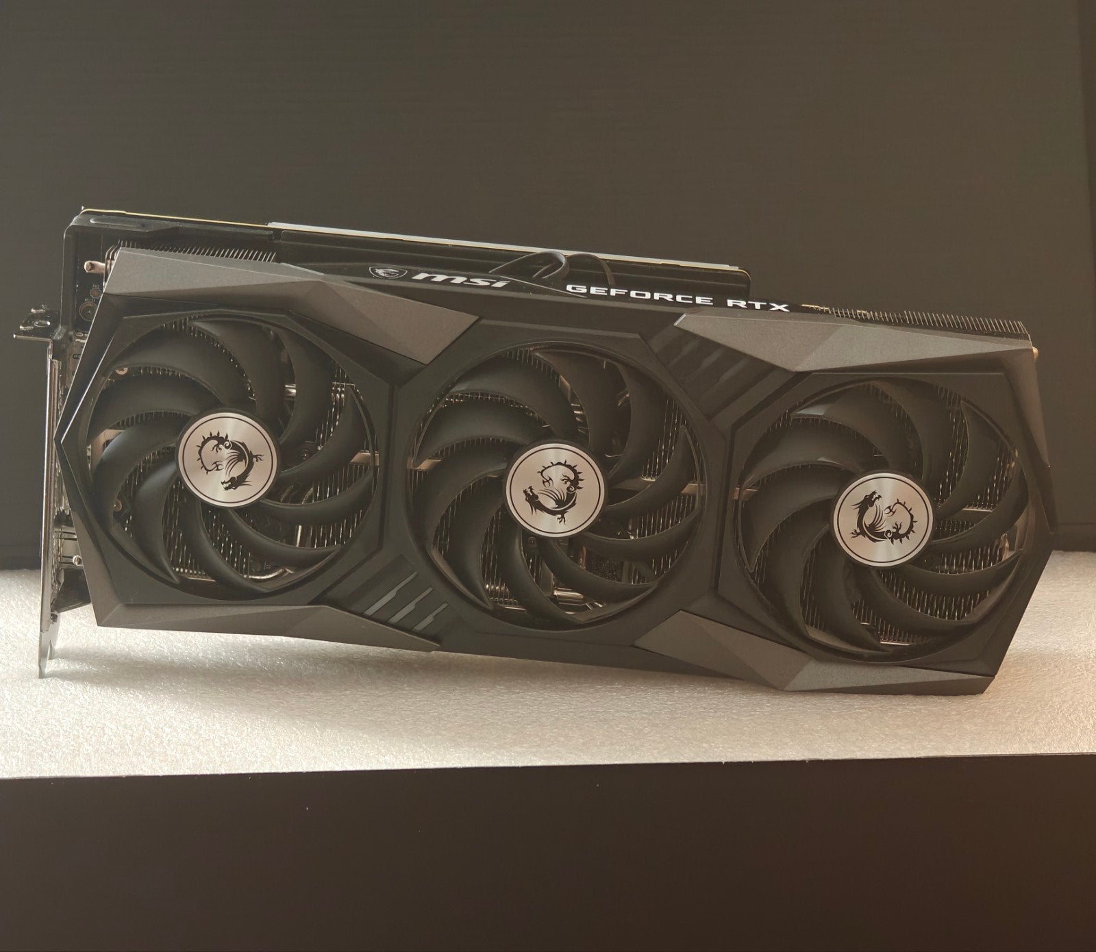 MSI GeForce RTX 3070 Ti Gaming X Trio 8G, Computers en Software, Ophalen, GDDR6, PCI-Express 4, Zo goed als nieuw