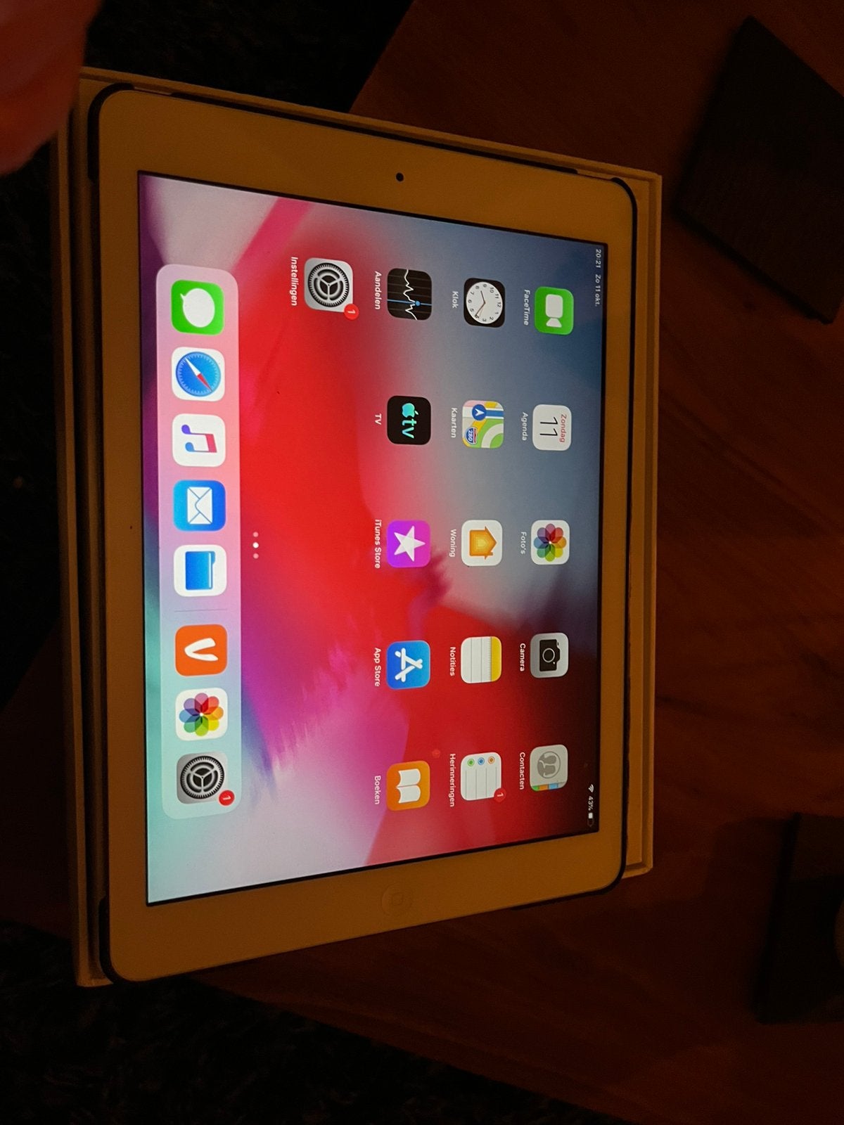 Ipad air, Computers en Software, 10 inch, Wit, Apple iPad Air, Ophalen of Verzenden