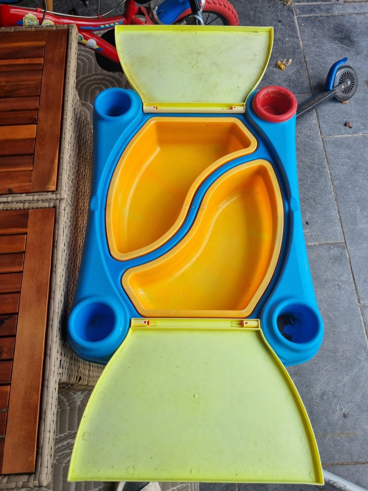 Water- en zandtafel voor kinderen, Ophalen, Gebruikt