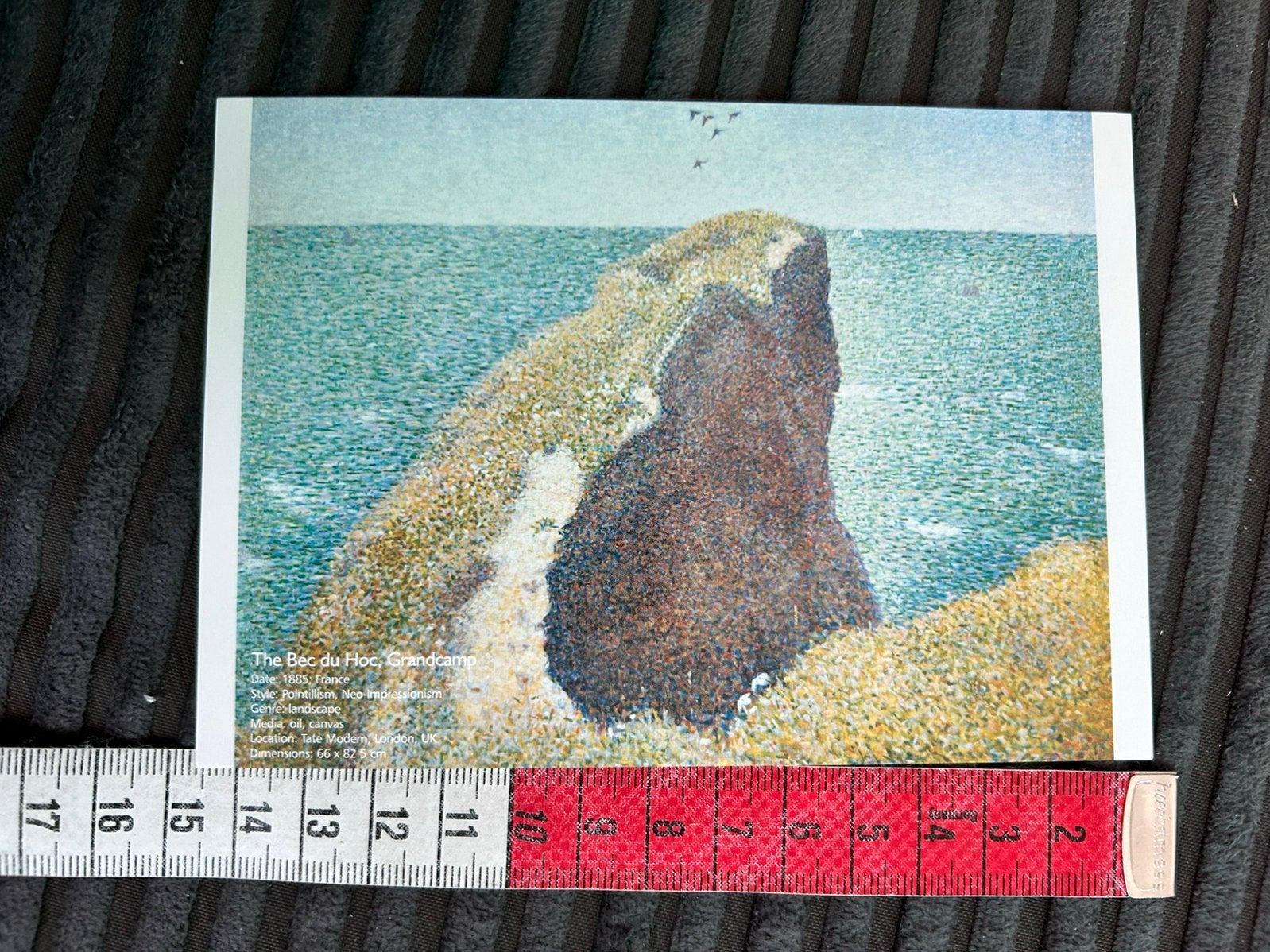 A.57. Kunstkaart Georges Seurat, Ophalen of Verzenden, 1980 tot heden