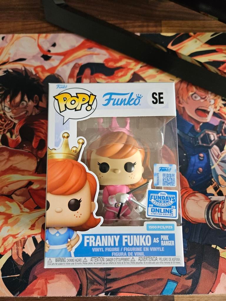 Funko Pop! Franny Funko als Pink Ranger (Limited Edition), Ophalen of Verzenden, Nieuw