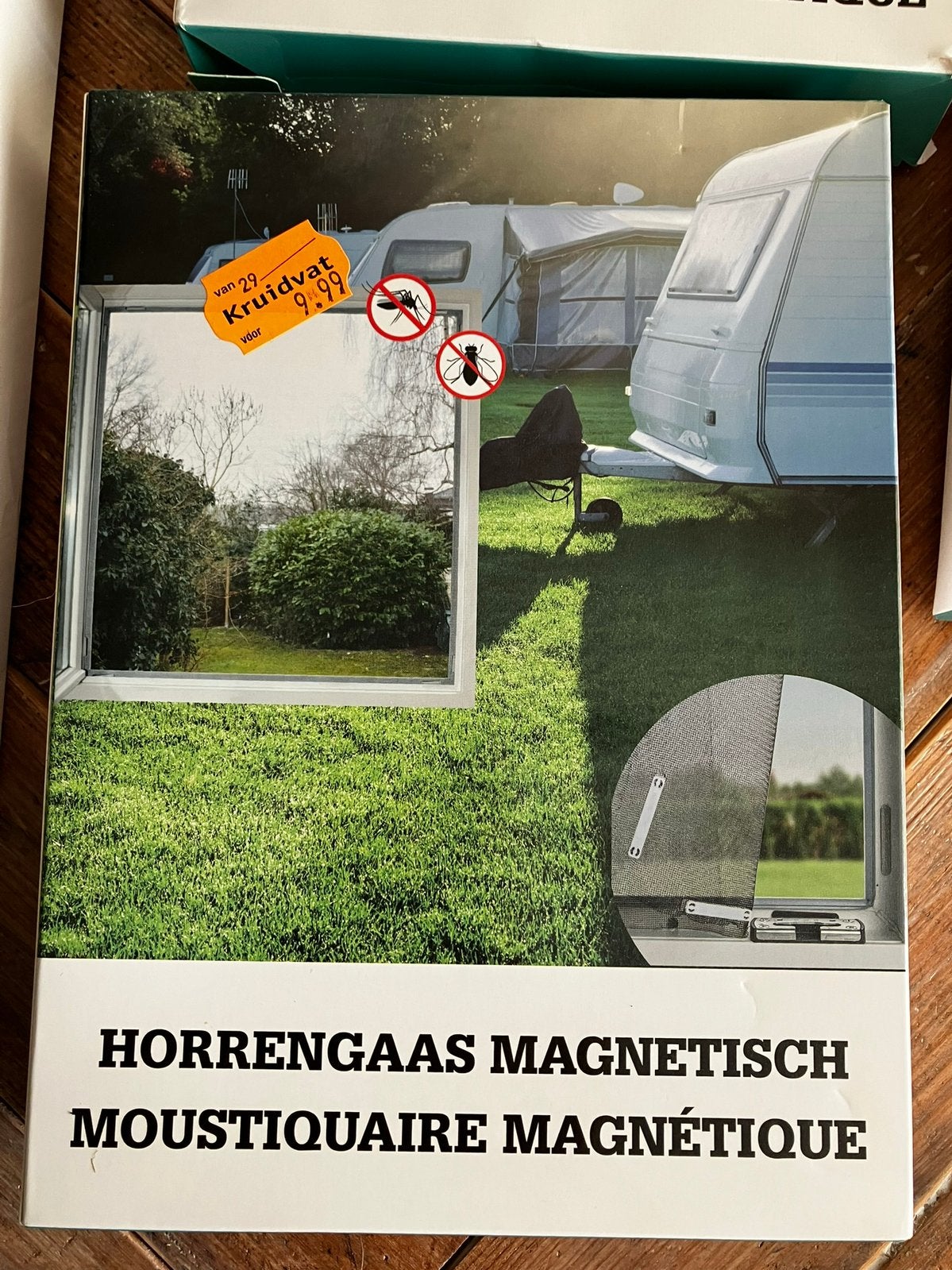 Magnetisch Horrengaas. 130x150cm. Bescherming tegen Muggen, Doe-het-zelf en Verbouw, 75 tot 150 cm, Kunststof, Overige typen, Nieuw