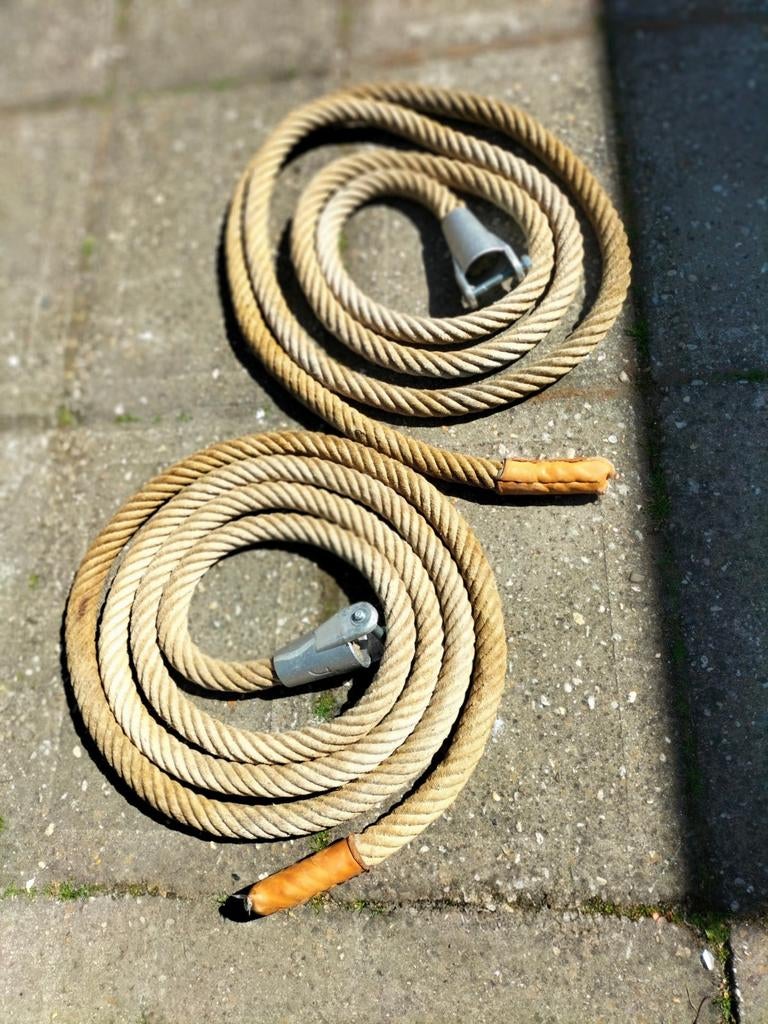 2 Klimtouwen gymzaal, Ophalen of Verzenden, Gebruikt