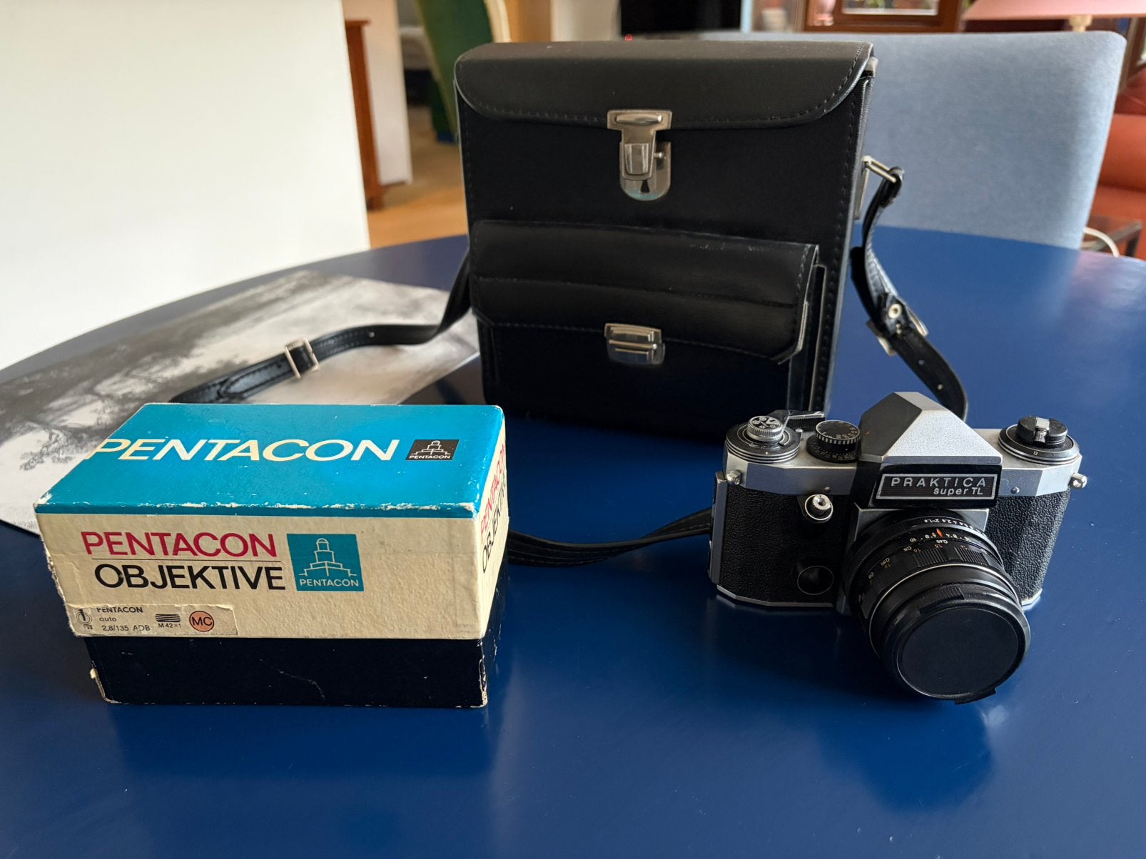 Praktika super tl analoge camera, Ophalen, Zo goed als nieuw, Spiegelreflex, Overige Merken