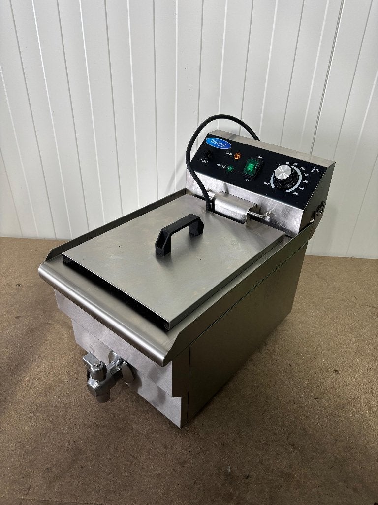 Maxima elektrische frituurpan 1x10L, 4 liter of meer, Ophalen, Zo goed als nieuw