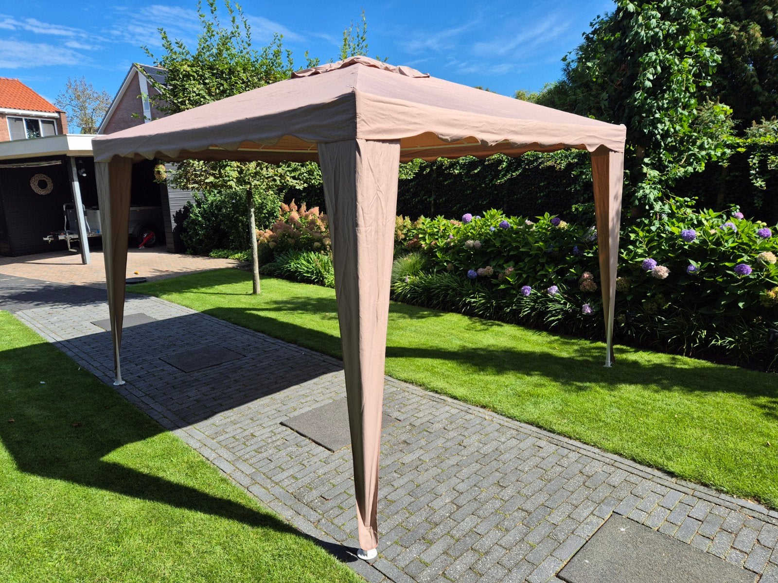 partytent, Tuin en Terras, Partytenten, Ophalen, Partytent, Minder dan 4 meter, Zo goed als nieuw