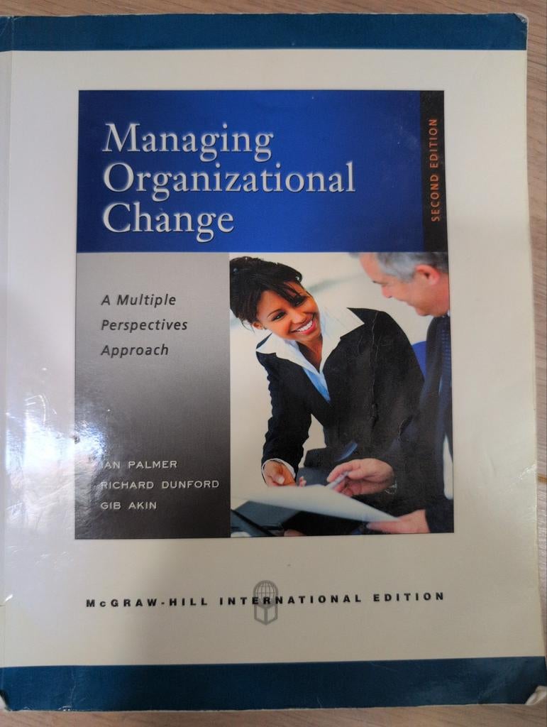 Managing Organizational Change - Tweede Editie, Ophalen of Verzenden, Gamma, Gelezen, WO